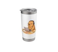 Capybara Works from Home Stainless Steel Insulated Tumbler
