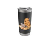 Capybara Works from Home Stainless Steel Insulated Tumbler