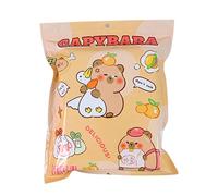 Capybara Writing Set - 24x30cm Scrapbooking Stationery, Cartoon Decorative Paper Stickers, Girls School Journal Supplies | Creative Classroom Scrapbook Kit for Elementary Kids, Home Drawing Use