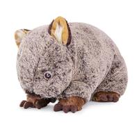 capybaraflying Lifelike 30cm/12in Wombat Plush Toy,Creative Wild Series Wombat Plush Toy, Suitable For Birthday Scene Decoration, Fun Educational Toy For Children (Two-color)