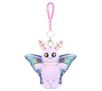 capybaraflying Soft Plush Luna moth Widgets Plush Toy, Purple Luna moth Animal Plush Toy, Realistic Flying Insects Stuffed Animal Silkworm moth Gift for Kids and Adults - 22cm/8.6in