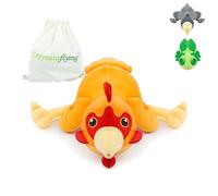 capybaraflying Weighted Chicken Plush Toy 50cm, Simulation Rooster Weighted Plushies Toy,Microwavable Soft Stuffed Animal Cuddle Pillow,Suitable for Bedroom, Living Room, Party Decoration.