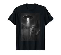Capybara's Alien Abduction Funny UFO UAP Crop Circle Design T-Shirt