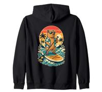 Capybaras SUP Paddleboard stand-up paddles board Supboard Zip Hoodie