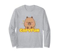 CapyFun Thumbs Up Capybara Long Sleeve T-Shirt