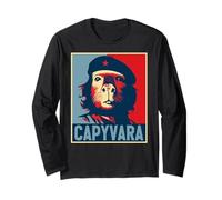 CAPYVARA - Revolution Capybara Poster Art Che Guevara Long Sleeve T-Shirt