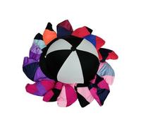 Capz Two-Tone Cap Cover - Quartered Red/Emerald Green