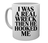 Capzy I was A Real Wreck Then He Hooked Me Mug Cup