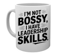 Capzy Im Not Bossy I Have Leadership Skills Mug Cup