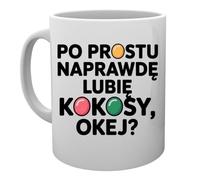 Capzy Po Prostu Naprawdę Lubię Kokosy Okej? Szkło Piwo Kubek Filiżanka Mug Cup