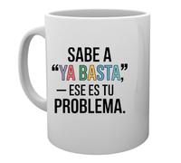 Capzy Sabe A Ya Basta - Ese ES Tu Problema Vidrio Cerveza Taza Mug Cup