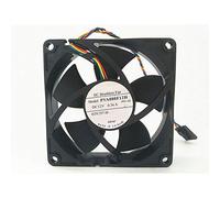 CAQL New Desktop Case Cooling Fan for Dell OptiPlex 780 790 990 3010 7010 7020, P/N: 9DVNN 09DVNN 725Y7 0725Y7 PVA080F12H, 5 pin 4 Wire DC12V 0.36A
