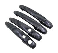 CAQRBCX Door Handle Exterior Cover Compatible with for Isis Handles Cover 2004-2017 Car Door Handle Cover Exterior Scratch Protective Decor Rustproof Luxury Car Accessories