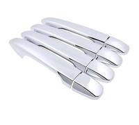 CAQRBCX Door Handle Exterior Cover Compatible with for Wish 20 AE20 2010 2011 2012 2013 2014-2017 Auto Replacement Part Car Accessories Chrome Door Handle Cover