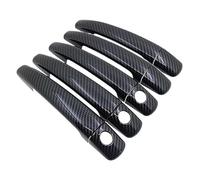 CAQRBCX Door Handle Exterior Cover Compatible with Peugeot for MK1 SW for CC 2007-2021 Car Outer Door Handle Covers Trim Car Accessories Rustproof Stickers Trim Style Catch Cap