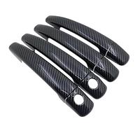 CAQRBCX Door Handle Exterior Cover Compatible with Peugeot for MK1 SW for CC 2007-2021 Car Outer Door Handle Covers Trim Car Accessories Rustproof Stickers Trim Style Catch Cap