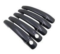 CAQRBCX Door Handle Exterior Cover Compatible with Peugeot for MK1 SW for CC 2007-2021 Car Outer Door Handle Covers Trim Car Accessories Rustproof Stickers Trim Style Catch Cap