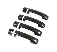 CAQRBCX Outer Door Handle Trim Car Door Handle Trim Compatible with Tundra for XK50 2007-2021 Cap Cover Frame Plus Extra Pair Set Accessories