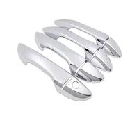 CAQRBCX Outer Door Handle Trim Car Exterior Door Handle Covers Trim Sticker Kit Compatible with Corolla 2014-2018 Cover Ring Plus Pair Set Accessories