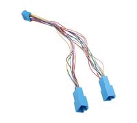 Car 1 to 2 Installation Cable Y Adapter 12Pin for with AUX Support, Compatible with and Other 12Pin Receivers