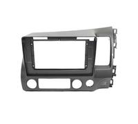 Car 10.1 Inch Car DVD Frame Audio Dash Trim Kits Facia Panel Radio Player Screen 2 Din For CIVIC 2006-2011 Radio Frame(RHD Only Frame-T)