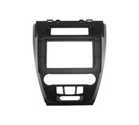 Car 10 Inch 2DIN Car Radio Fascia Frame Stereo Panel Wiring Harness Power Cord Cable For F&ord For Fusion SE SEL For Mondeo 2009-2012 Radio Frame(Only frame black)