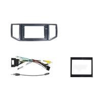 Car 10 Inch LHD RHD Car Multimedia Radio Frame Fascia Panel Dashboard Mounting Bracket Adapter For VW For Crafter 2017-2021 Radio Frame(Frame Canbus Cable)
