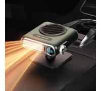 Car 12V Interior Speed Heating Fan for Winter, Provides Fast Warming and Effective Defogging for Your Car's Windows During Cold Weather