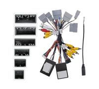 Car 16Pin Android Radio Wiring Harness Adapter Canbus Box Decoder Compatible For Honda Accord 9(B 2016-2017 BNR)