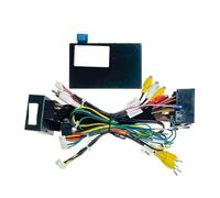 Car 16pin Wiring Harness Adapter Box Decoder Android Radio Power Cable Compatible For BMW 5 Series F18 F10 M5(For NBT)