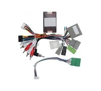 Car 16pin Wiring Harness Adapter Canbus Box Decoder Android Radio Power Cable Compatible for Civic Hatchback