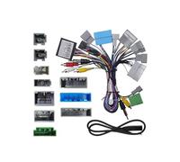 Car 16pin Wiring Harness Adapter Canbus Box Decoder Android Radio Power Cable Compatible for Honda Accord 10 Inspire