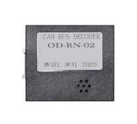 Car 16pin Wiring Harness Adapter Canbus Box Decoder Android Radio Power Cable Compatible with Renault Latitude OD-RN-02(Only Canbus Box)