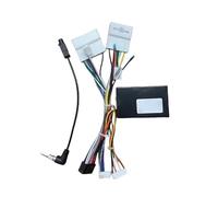 Car 16pin Wiring Harness Adapter Canbus Box Decoder Koleos Android Radio Power Cable Compatible For Renault Megane 4 Clio 4 LNF1.10