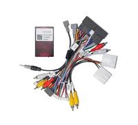 Car 16pin Wiring Harness Adapter Canbus Box Decoder Power Cable Compatible with Hyundai Ix45 Kia Sportage K3 Sorento Cerato HY-SS-04(Cable Canbus)