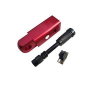 Car 18000 Lbs 2 Inch Shackle Hitch Arm Receiver Towing Hitch Trailer Hooks Tow Bar With Two Hole Adjust Pitch-Row Accessories(RED)