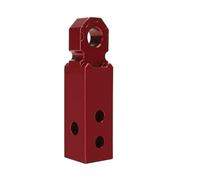 Car 18000 Lbs 2 Inch Shackle Hitch Arm Receiver Towing Trailer Tow Hitch Trailer Hooks Tow Bar For SUV Accessories(RED)