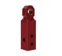 Car 18000 Lbs 2 Inch Shackle Hitch Arm Receiver Towing Trailer Tow Hitch Trailer Hooks Tow Bar For SUV Accessories(RED)
