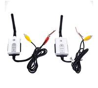 Car 2.4 GHz Wireless AV Cable Transmitter and Receiver for Bus Car Video Monitor Truck Reversing Rear View Backup Camera