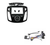 Car 2Din 9 Inch Car Radio Fascia DVD Stereo Frame Plate Adapter Mounting Dash Installation Bezel Panel For F&ord For Focus 2012-2017 Radio Frame(A-frame cord canbus)