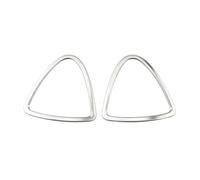 Car 2Pcs Car Air Conditioning Outlet Cover Stainless Steel A/C Air Vent Trim Sticker For N&issan For Kicks 2017-2023 JUNOOS(Silver)