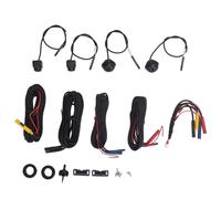 Car 360° Panoramic View Camera System, 1080P HD All Around Camera with Front Rear Left Right Views, for Android Car Center Control Screen (307 Chip + 6048 Lens)