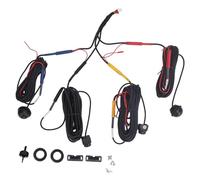 Car 360° Panoramic View Camera System, 1080P HD All Round Camera, Front Rear Left Right Surround View Monitoring with Adjustable Angle for Android Car Center Control Screen (2053 Chip + 6048 Lens)