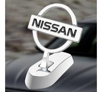 Car 3D Emblem for Nissan Patrol, Car Front Bonnet Chrome Logo Badge Front Hood Ornament, Car Accessories,A