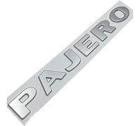 Car 3D Emblems for Mitsubishi Pajero Letters Emblem-Modelle,Trunk Badge Front Grille Tailgate Emblem Hood Trunk Badgear Front Bonnet Logo Styling Sign Body