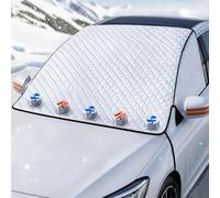 Car 4-Layer PEVA Windscreen Snow Covers for BMW 2 Active Tourer 2014-2021 | 4-Layer PEVA windscreen cover, stops frost ice snow overnight, no scraping needed, waterproof, durable, easy fit, winter
