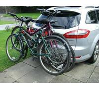 Car & 4x4 Body Boot Mount Fitment 45kg 3 Bike Bicycle Travel Rack Carrier - NEW
