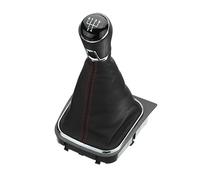 Car 5/6 Speed Gear Shift Knob Dustproof Cove fits for VW Golf /MK6 2009-2012 PU Leather Shift Knob Gaitor Cover (Color Name : 2)(1)