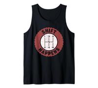 Car 5 Speed Manual Transmission - Shift Happens Funny Tank Top
