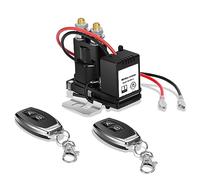 Car 500A Starting 200A Rated Wireless Battery Disconnect Switch & 4 AWG 1FT Battery Cables Set, Remote Kill Switch for Car Truck DC12V Anti-Theft Prevent Battery Drain Battery Switch Isolator On Off